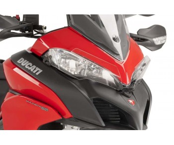 HEADLIGHT PROTECTOR FOR DUCATI MULTISTRADA 950/1200/1250 - CLEAR HEADLIGHT PROTECTOR FOR DUCATI MULTISTRADA 950/1200/1250 - CLEAR